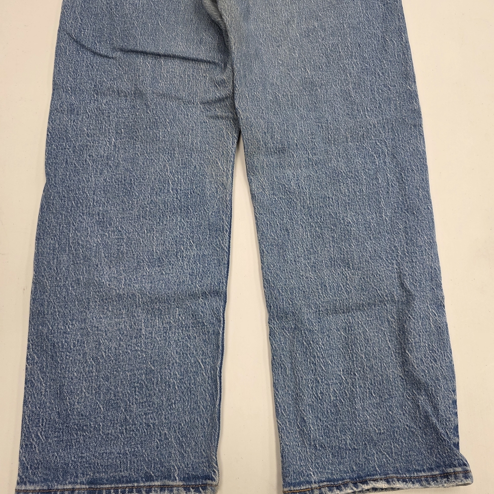 Levi's Blue Ribcage Straight Ankle Button Fly Women Jeans - Picture 8 of 9